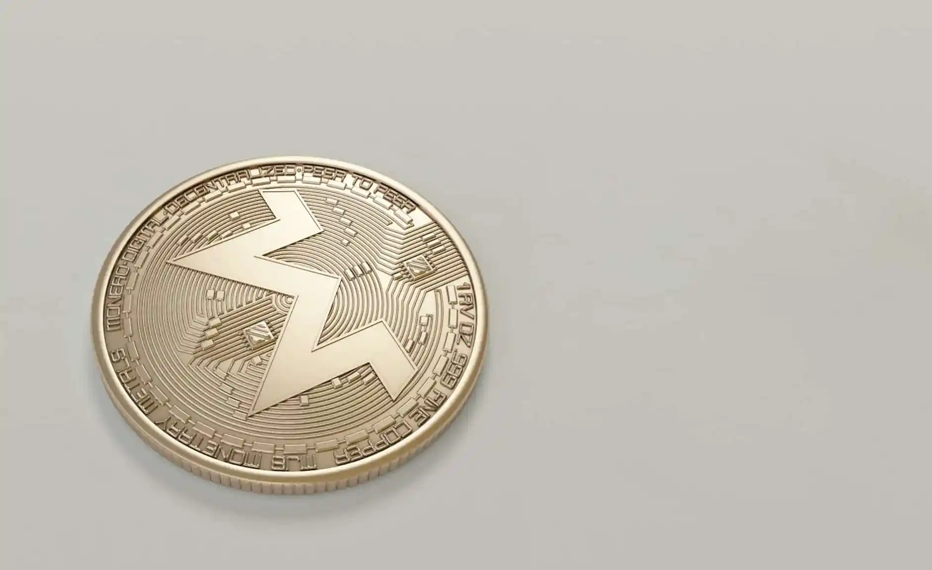 A Monero coin